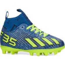 Celira Bluefeet NS01 Mavi Sarı Erkek Çocuk Çoraplı Halısaha Krampon