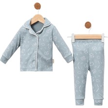 Celira Bluefeet Petrol Pijama Takımı 6 Ay,9 Ay,12 Ay Kız Bebek