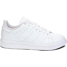 Celira Bluefeet Bls Beyaz Bağcıklı Cilt Kadın Spor Ayakkabı