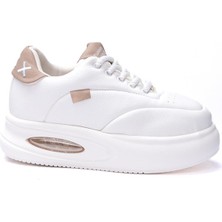 Celira Bluefeet Dvm Ekru Nut Günlük Kadın Sneaker Spor Ayakkabı