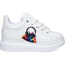 Celira Bluefeet Mdl Beyaz Günlük Kız Çocuk Sneaker Spor Ayakkabı