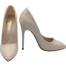 Celira Bluefeet Ten Cilt Topuklu 10 cm Kadın Stiletto Ayakkabı