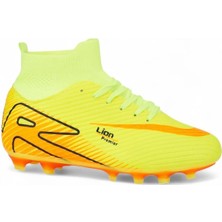 Celira Bluefeet Lio Sarı Çoraplı Erkek Futbol Krampon Ayakkabı