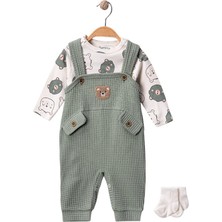 Celira Bluefeet Yeşil 3 Ay,6 Ay,9 Ay, Erkek Bebek Takım