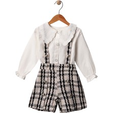 Celira Bluefeet Beyaz Jakarlı Gömleli Takım 2y,3y,4y,5y