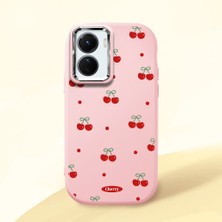 Ucuc Vivo Y16/Y02S Uyumlu Darbe Emici Kamera Korumalı Pembe Silikon Kılıf