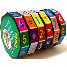 Feyza Design Sihirli 4 Işlem Matematik Zeka Küpü Eğitici Oyuncak