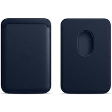 Sneezy Iphone 17-17 Air -17PRO-17 Pro Max Uyumlu Birinci Sınıf Magsafe Cüzdan Magsafe Deri Kartlık