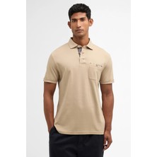 Barbour Premium Corpatch Tailored Polo Yaka ST17 Washed Stone