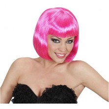 İlk El Grup Küt Peruk  Fuşya (72)