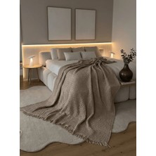 Nuriye Kocakaplan Waffle Extra Soft Dokulu Modal Pamuk Battaniye