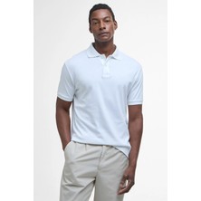 Barbour Hylton Interlock Tailored Fit Polo Yaka WH11 White