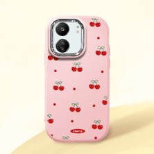 Ucuc Redmi 13C 4g/5g Uyumlu Darbe Emici Kamera Korumalı Pembe Silikon Kılıf