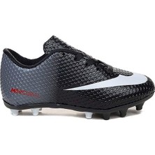 Celira Bluefeet Wlk Siyah Beyaz Krampon Erkek Çocuk Futbol Ayakkabı