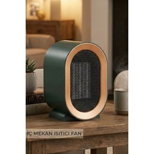 Onetick Mini Elektrikli Fanlı Isıtıcı 1200W | 2 Kademeli | Hızlı Isınan | Sessiz Isıtıcı