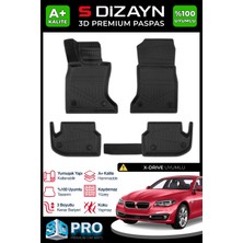 S-Dizayn Bmw 5 Serisi F10 X-Drive 3D Pro Havuzlu Paspas 2013-2017 A+ Kalite
