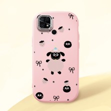 Ucuc Redmi 10C Uyumlu Darbe Emici Kamera Korumalı Pembe Silikon Kılıf