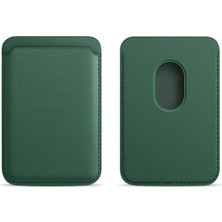 Sneezy Iphone 17-17 Air -17PRO-17 Pro Max Uyumlu Birinci Sınıf Magsafe Cüzdan Magsafe Deri Kartlık