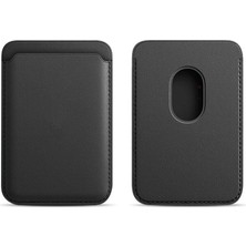 Sneezy Iphone 17-17 Air -17PRO-17 Pro Max Uyumlu Birinci Sınıf Magsafe Cüzdan Magsafe Deri Kartlık