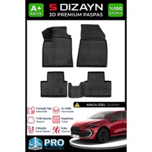 S-Dizayn Renault Clio 6 3D Pro Havuzlu Paspas 2025 Üzeri A+ Kalite