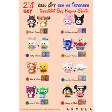 Arvela Rastgele 2’li Bricks Mini Blok Karakter Figür Seti – Sürpriz Çift