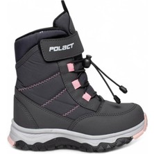 Celira Bluefeet Plc Füme Pembe Suya Dayanıklı Kaymaz Kız Çocuk Kar Botu