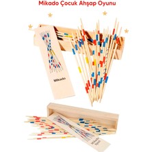 Feyza Design Eğitici Mikado Oyun Çubukları - Akıl ve Zeka Geliştirici