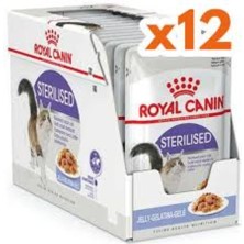Royal Canin Jelly Sterilised 37 Kısırlaştırılmış Yetişkin Yaş Kedi Maması 12 Adet x 85 gr (1 Paket)