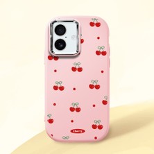 Ucuc iPhone 16 Uyumlu Darbe Emici Kamera Korumalı Pembe Silikon Kılıf