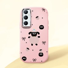 Ucuc Realme C65 4g Uyumlu Darbe Emici Kamera Korumalı Pembe Silikon Kılıf