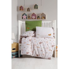 Kanz Bebek Park Yatak Nevresim Takımı %100 Pamuk Ranforce 80X110 cm - Tiny Ant