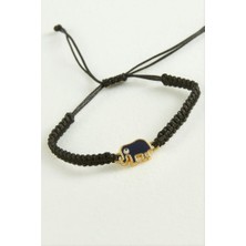 Zero Land Xmpdby Fil Makrome Ip Bileklik - Siyah