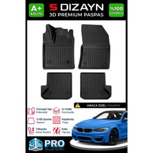 S-Dizayn Bmw 4 Serisi F32 Coupe 3D Pro Havuzlu Paspas 2013-2020 A+ Kalite