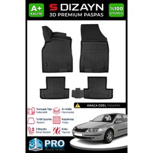 S-Dizayn Renault Laguna 2 3D Pro Havuzlu Paspas 2002-2007 A+ Kalite