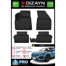 S-Dizayn Peugeot 408 Hybrid 3D Pro Havuzlu Paspas 2025 Üzeri A+ Kalite
