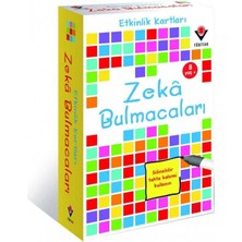 Feyza Design Eğitici Zeka Bulmacaları Kartları - 3+ Yaş Çocuklar Için