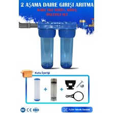 WaterMelon Bina Daire Girişi 2 Aşama Tortu ve Kireç Önleyici Su Arıtma Sistemi