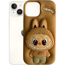 Pembe Labubu Tasarımlı 15 Pro Kılıf