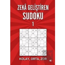 Feyza Design Zeka Geliştiren Sudoku: Kolay-Orta-Zor Seviyeleri ile Beyin Egzersizi