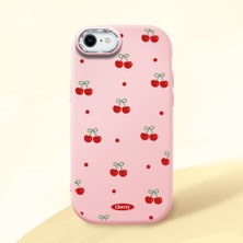 Ucuc iPhone 7/8/se 2020 2022 Uyumlu Darbe Emici Kamera Korumalı Pembe Silikon Kılıf