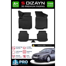 S-Dizayn Seat Toledo 3D Pro Havuzlu Paspas 1999-2005 A+ Kalite