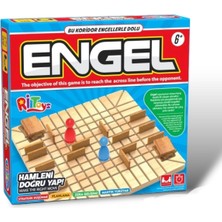 Feyza Design Engel Koridor Barikat Labirent Zeka ve Strateji Oyunu