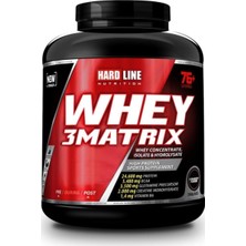 Hardline Nutrition Hardline Whey 3 Matrix Protein Tozu 2300 gr Çilekli