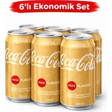 Coca-Cola Vanilla (Vanilya) 330ML x 6 Adet