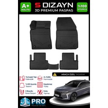 S-Dizayn Ds Ds4 3D Pro Havuzlu Paspas 2022 Üzeri A+ Kalite