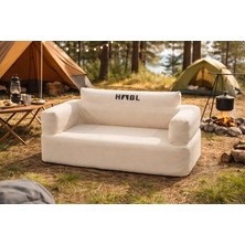 Habl Otomatik Şişme Kamp Koltuğu 4000MAH Şarjlı Su Tutmaz Premium Şişme Kamp Koltuğu 1000D Oxford Kumaş