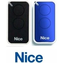 Nice Era Inti 2 Kanallı Otomatik Kapı Kumandası 1 Adet Siyah-1 Adet Mavi