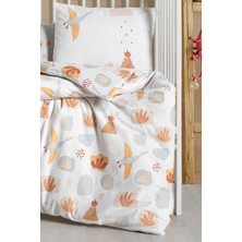 Kanz Bebek Park Yatak Nevresim Takımı %100 Pamuk Ranforce 80X110 cm - Dino