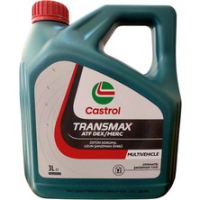 Castrol Transmax Atf Dexron III Otomatik Şanzıman Yağı 3 Lt Ü.T:27.01.2026