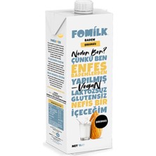 Fomilk Şekersiz Badem Sütü 1lt